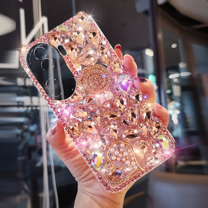 适用于opporeno11手机壳10新款reno12全包防摔reno8女款reno7奢华reno6网红reno5硅胶reno4水钻A2pro保护