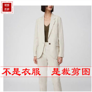 明辉纸样新款春秋牛皮纸服装样板DIY缝纫设计女西装外套图纸22018
