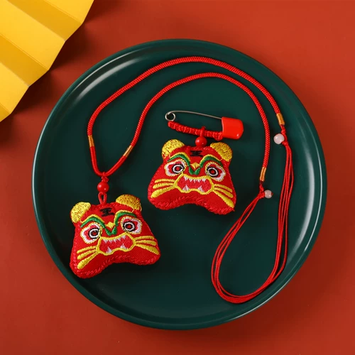 Детский сувенир, защитный амулет, система хранения, цвета киновари