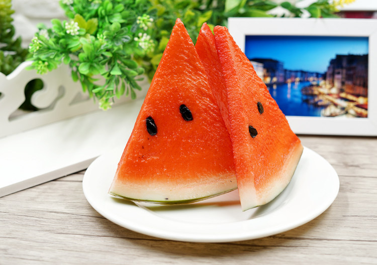 仿真水果假拍照摄影拍摄西瓜片切片果蔬儿童玩具装饰道具模型摆件