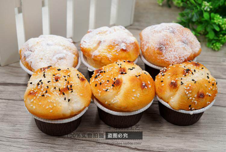 高仿真食品模型蛋糕点心模型道具 仿真迷你小纸杯蛋糕挞中英式点