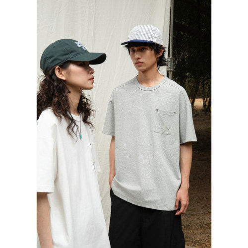 纳维亚夏季多色休闲宽松简约tee