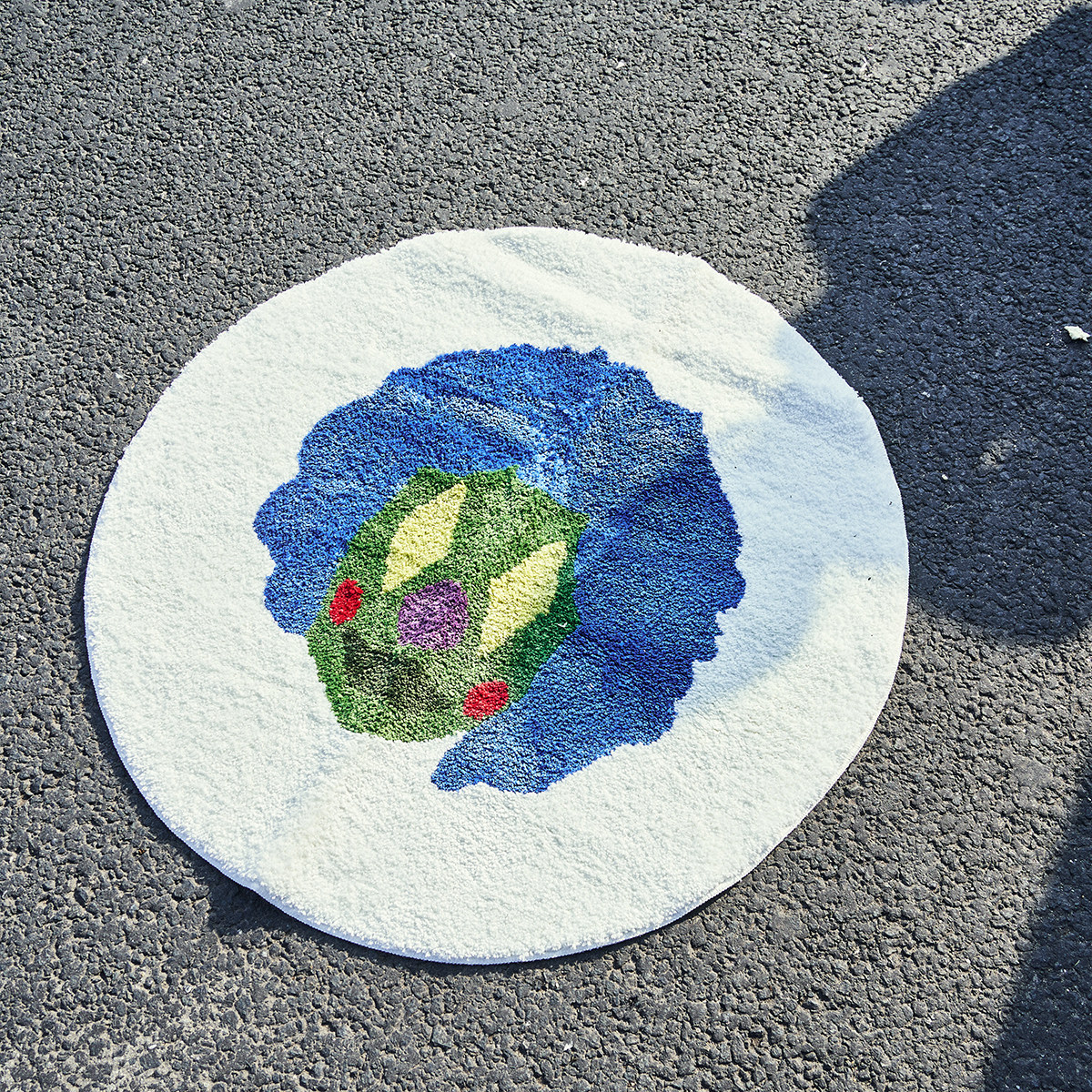 Mentmate 设计师原创潮牌小丑圆形地毯 防滑静音地垫客厅卧室玄关,居家布艺,地毯,淘宝优惠券,粉丝福利购,淘宝优惠卷