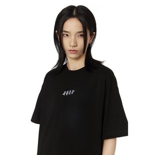 男女情侣百搭基础款 tee T恤夏 小众极简logo设计圆领短袖 Mentmate