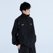 Mentmate 25AW 秋冬复古百搭拼接运动风教练夹克男宽松BF休闲外套