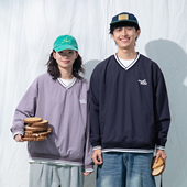 日系户外运动风V领套头风衣 Mentmate 25AW 秋冬BF风街头卫衣夹克