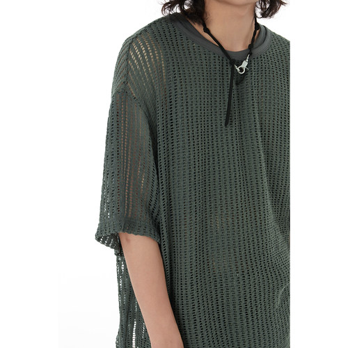 日系小众镂空T恤短袖上衣打底衫