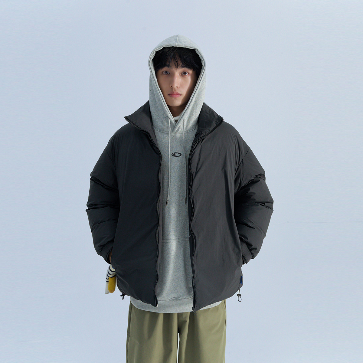 MENTMATE24AW纯色防泼水棉服