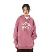 Mentmate 秋冬简约百搭刺绣logo连帽男女款 日系宽松BF通勤卫衣