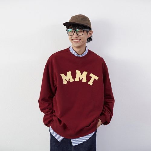 日系通勤cityboy基础款印花卫衣