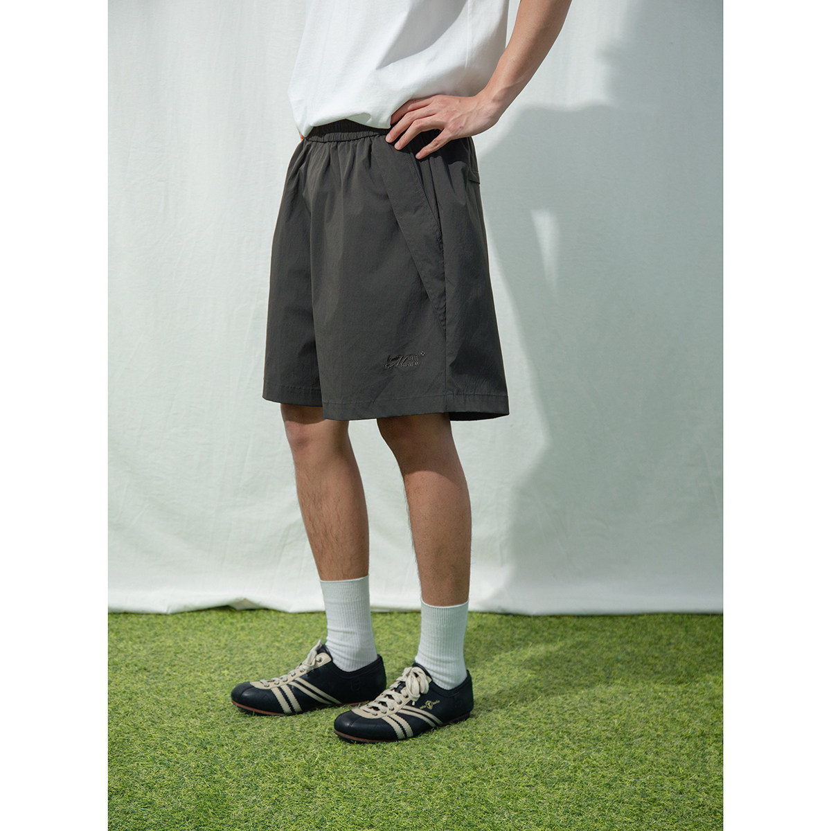 Mentmate 26SS 鲁道夫凉感短裤男 基础纯色百搭宽松休闲五分裤夏