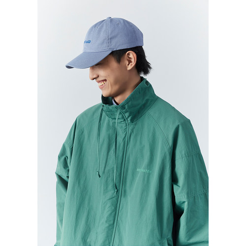 日系通勤cityboy抽绳教练夹克男