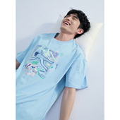 睡个好觉原创设计 涂鸦T恤衫 男女款 Mentmate 休闲百搭宽松短袖 tee