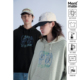 男女情侣松弛感BF连帽卫衣上衣 印花帽衫 Mentmate 秋冬小众个性