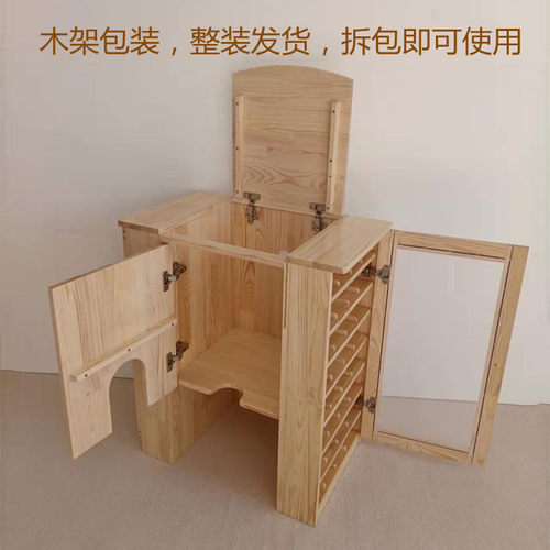 幼儿园实木水杯柜保温桶柜茶桶柜