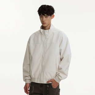 悟空有货美式复古三防立领冲锋衣教练夹克男潮牌宽松情侣百搭外套