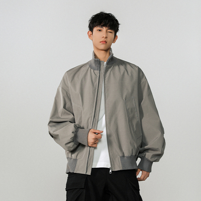 美式bomber飞行员夹克男女