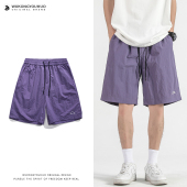 男女潮牌街头宽松百搭五分裤 悟空有货夏季 户外速干运动伞兵短裤 子