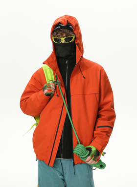 悟空有货2025冬季户外三合一冲锋衣两件套男女潮牌机能风保暖夹克