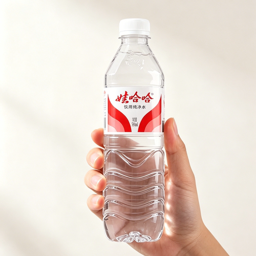 娃哈哈饮用纯净水596ml*24瓶整箱家庭办公会议用水包邮破损赔