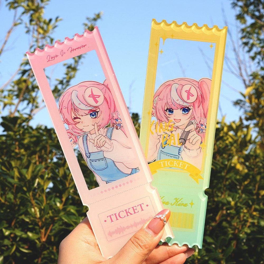 亚克力票根定制明星演唱会门票收藏纪念品DIY爱豆粉丝应援定做,模玩/动漫/周边/娃圈三坑/桌游,动漫挂件/文具,淘宝优惠券,粉丝福利购,淘宝优惠卷