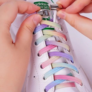 懒人鞋带绳小白鞋磁力扣男女AJ适配匡威儿童弹力松紧免系神器配饰