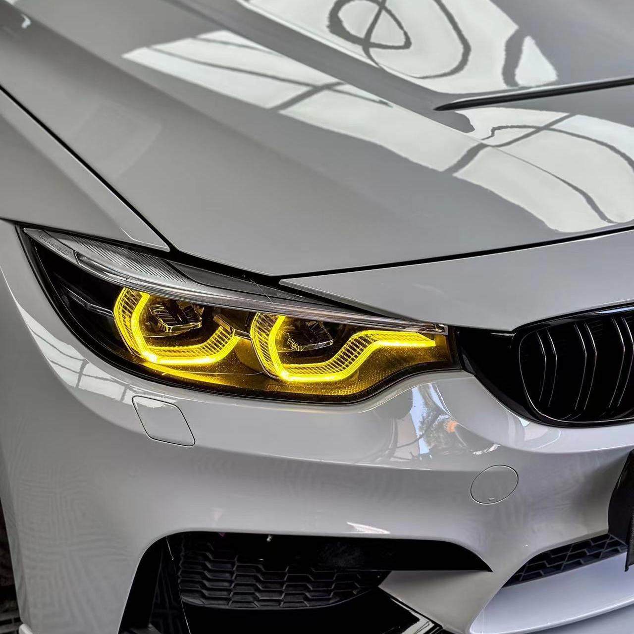 Suitable for BMW M3 M4 CSL 4 Series DRL Gold LED F80 F82 F83 Daytime Running Light Lemon Yellow