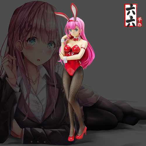 桐须真冬兔女郎手办模型