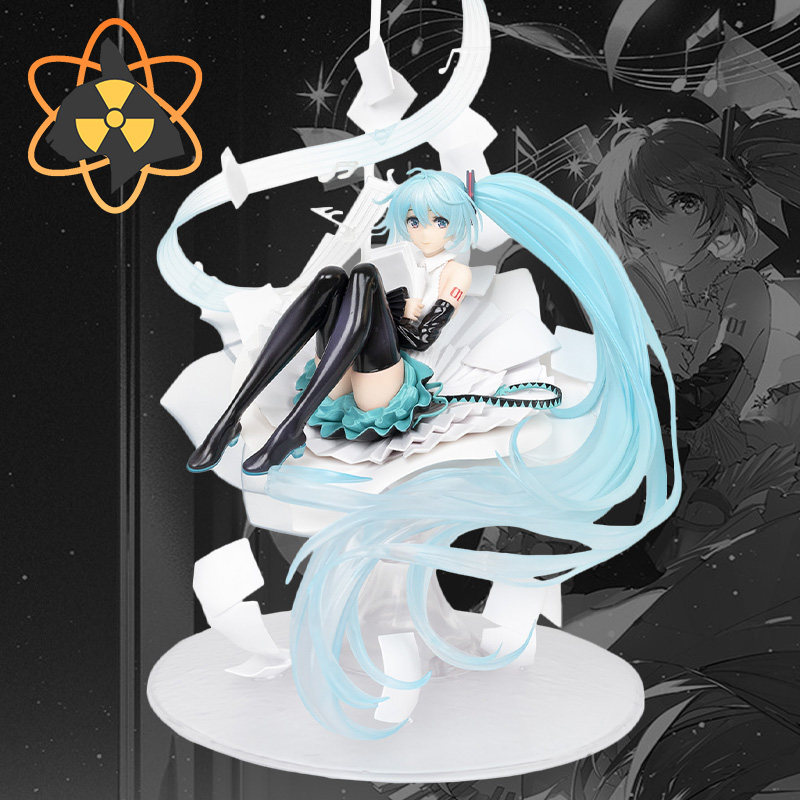 音符初音手办虚拟歌姬二次元模型