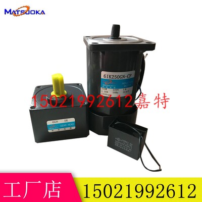 250W调速电机齿轮减速电6GN15K机/6/15/25/4060/90/120W/200/