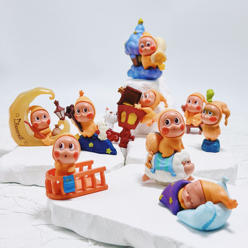 星星人玛特泡泡点亮系列Twinkle改娃家居桌面手办礼物萌粒摆件