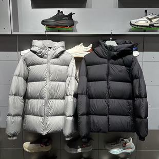 保暖连帽外套AYMV191 中国色系列男子时尚 羽绒服2024冬季 新款
