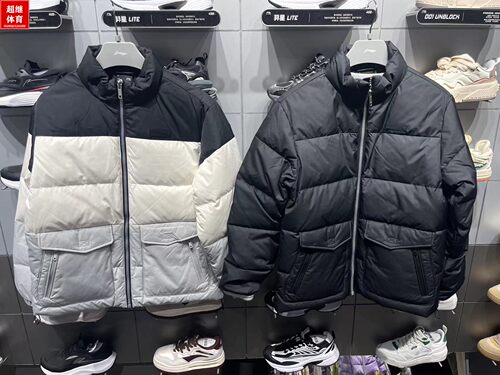 李宁短羽绒服鸭绒外套AYMT063