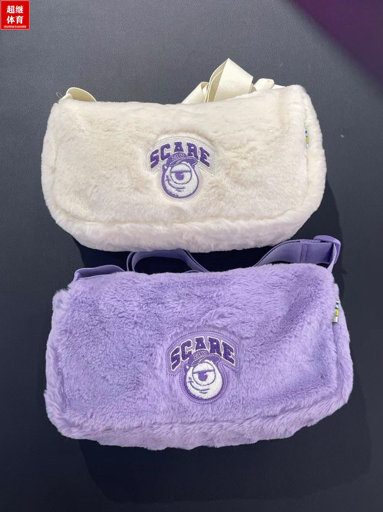 李宁2023冬季新款怪兽大学联名系列女运动包斜挎包 abdt290