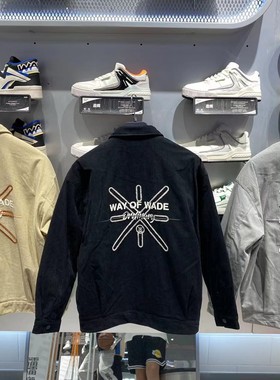 李宁2022秋冬款韦德系列男子时尚潮流立体裁剪宽松棉夹克 AJMS065