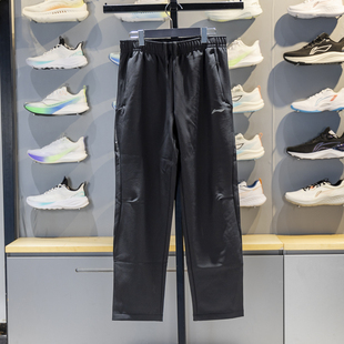 加绒保暖防泼水直筒卫裤 新款 AYKV581 2025冬季 李宁男子运动长裤