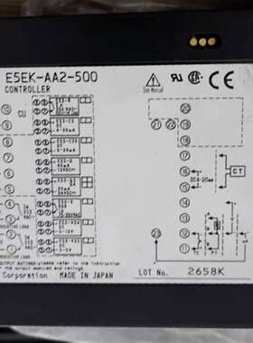 咨询OMRON 欧姆龙 温控器 ES5K-PRR2-500议价议价