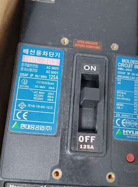 咨询寺崎断路器TemBreak HBL-203 125A原厂拍前议价