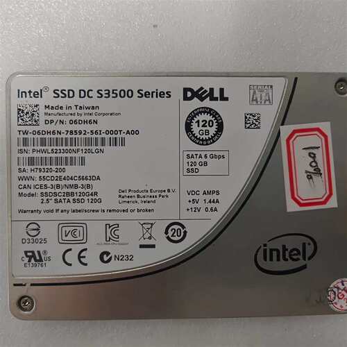 咨询英特尔 S3500 120G SATA3 MLC颗粒SSD议价