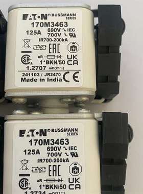 咨询BUSSMANN巴斯曼170M3463熔断器 原装正品议价