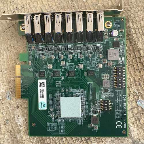 咨询Pcie U381研华USB8口图像采集卡充新包议价