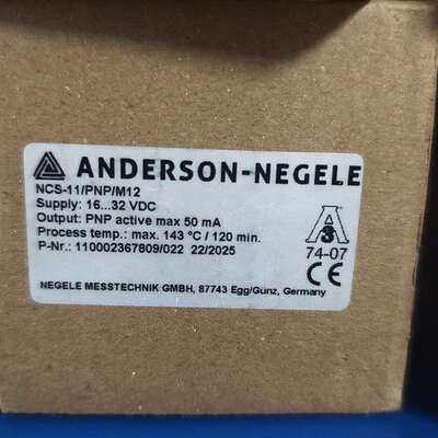 咨询ANDERSON-NEGELE NCS-11/PNP/M12议价