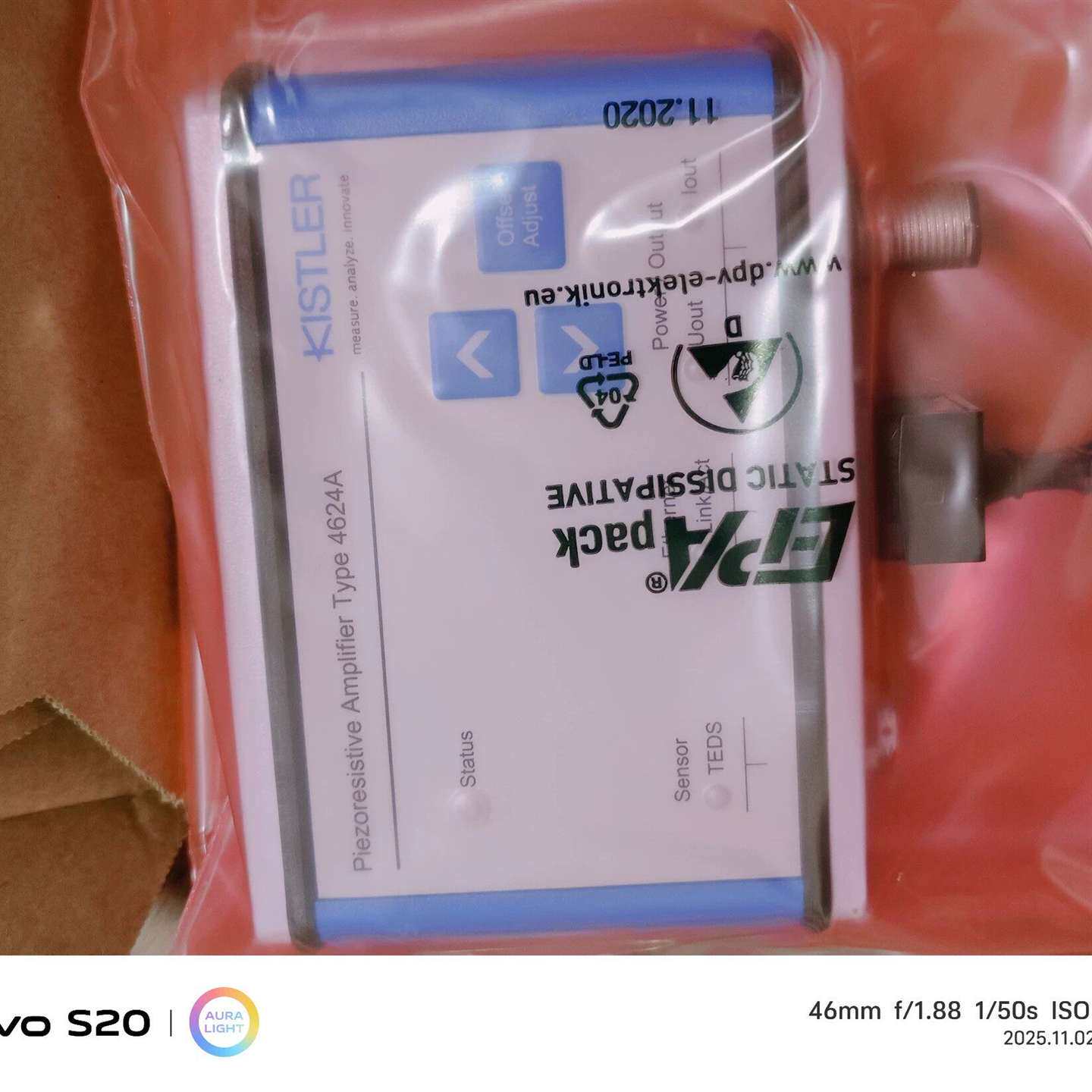 咨询KISTLER 奇石乐 4624A 单通道压阻式放大议价