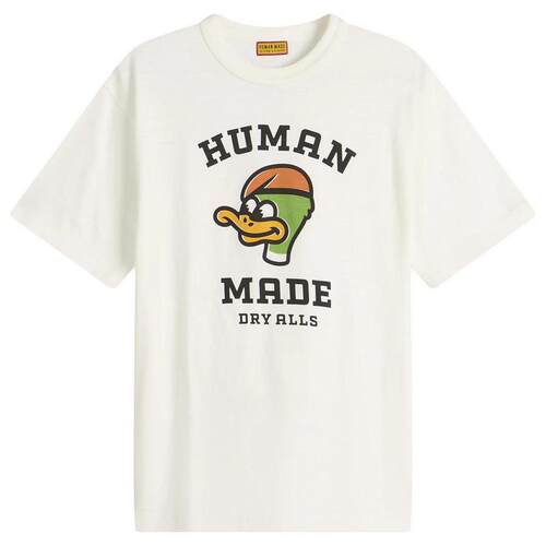 日本代购Human Made男士T恤透气舒适吸湿排汗宽松版卡通印花