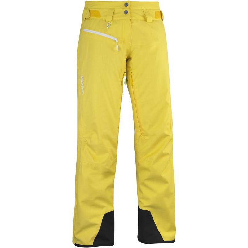 代购SALOMON萨洛蒙女士冲锋裤防水防风保暖滑雪裤直筒长裤户外裤