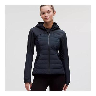 代购lululemon羽绒服新款女款Down For It All防雨雪保暖700羽绒