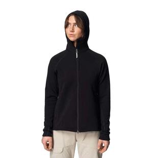 代购HOUDINI女士抓绒衣保暖弹性耐磨外套连帽长袖中层外套Power