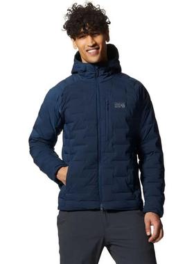 代购Mountain hardwear山浩男羽绒服防风弹性保暖外套Stretchdown