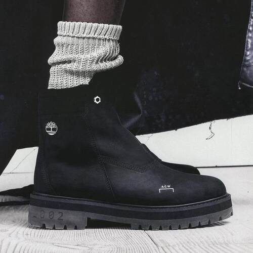 Timberland x A-COLD-WALL添柏岚踢不烂男中帮拉链户外休闲鞋靴