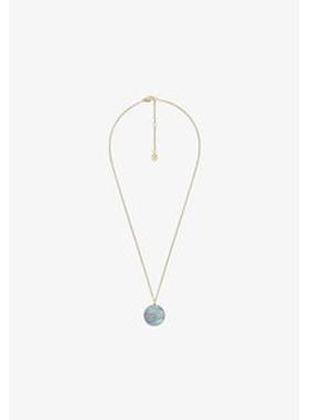 代购Fossil/化石女士金属质感 polishing项链可调节链 lobster扣